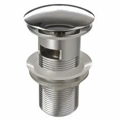Slotted Push Button Pop-Up Basin Waste 