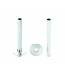 Chrome plated solid brass pipe Chrome plated solid brass pipe