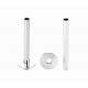 Chrome Plated Solid Brass Pipe 