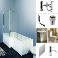 Marton Shower Bath Package, L-Shaped Left 