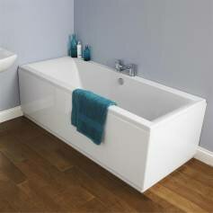 Lansing Square Double Ended Bath - 1700x700mm 
