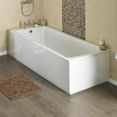 Sebago Straight Bath - Square Single Ended - 1700x700mm 