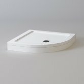 1000x1000mm Quadrant Easy Plumb Stone Shower Tray