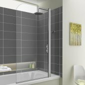 1000mm EasyClean Shower Bath Screen - Premium Range