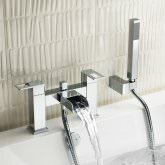 Everest Waterfall Bath Mixer Tap with Hand Held Shower