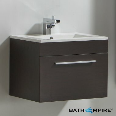 600 mm Wall Mounted Basin Door Unit | Lassen Wenge 600 mm Wall Mounted Basin Door Unit | Lassen Wenge