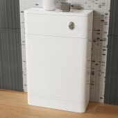 Tuscany Gloss White 800mm Back To Wall Toilet Unit