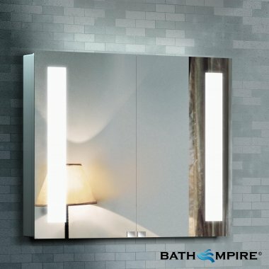 Seabrook Illuminated Backlit Mirror Cabinet 780x670mm