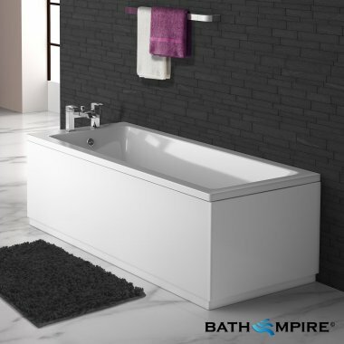 Square Single Ended Bath - 1700x750x540mm