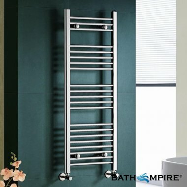 Chrome Radiator Natasha Straight Towel Rail - 1150x450mm