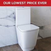 Portel Close Coupled Toilet and Cistern inc Luxury Soft Close Seat