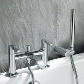 Khone Bath Taps - Bath Mixer Tap with Hand Held Shower