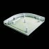760x760mm - Square Stone Easy Plumb Shower Enclosure Tray with Legs & Panel