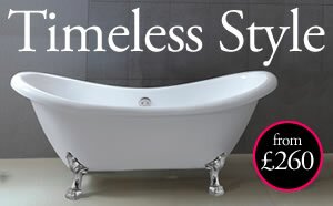 Timeless style with the Victoria Roll Top Bath